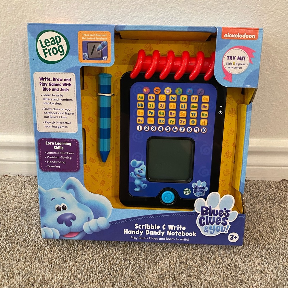 Blues clues handy dandy scribble notebook